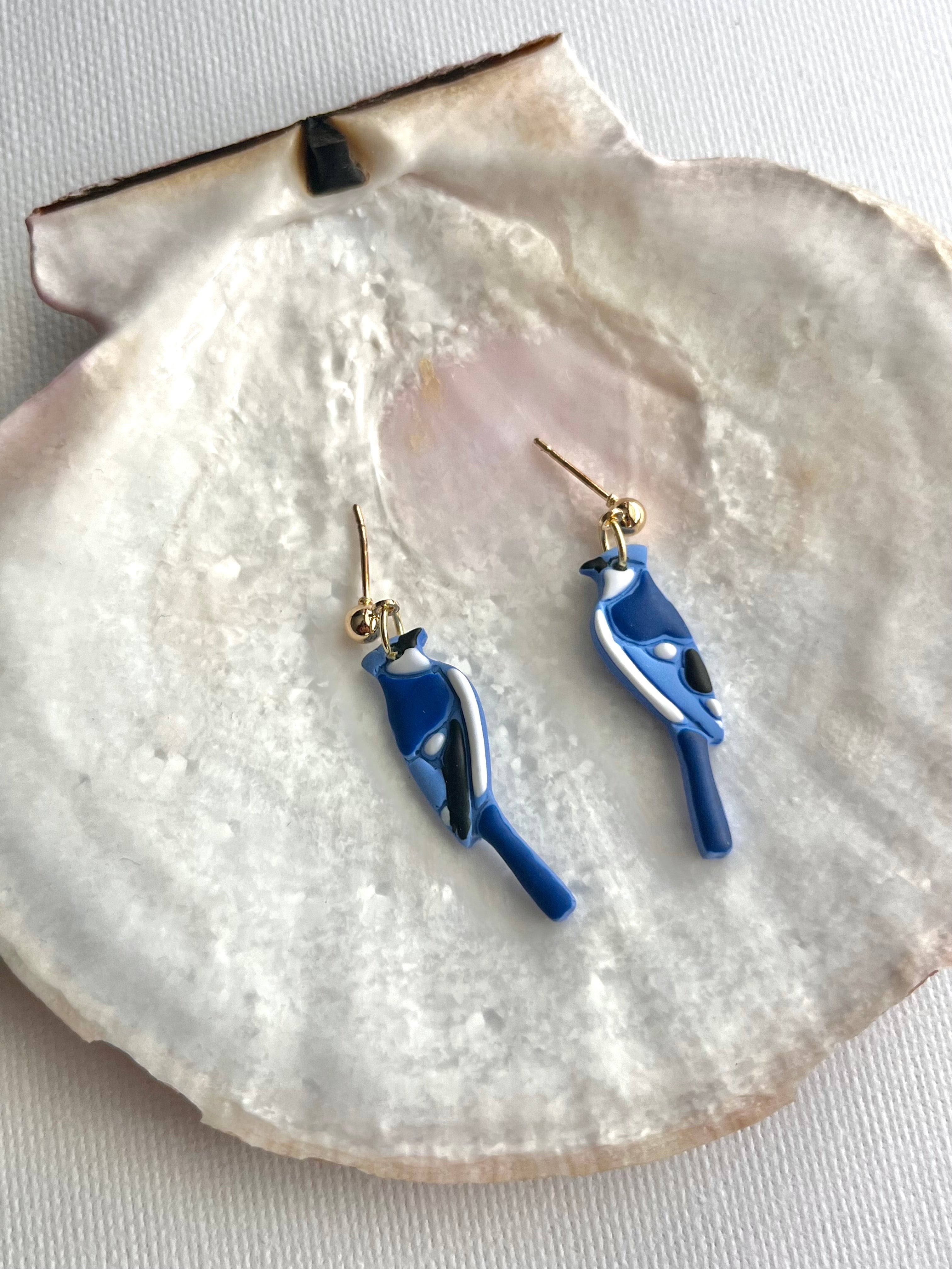 Blue jay dangles