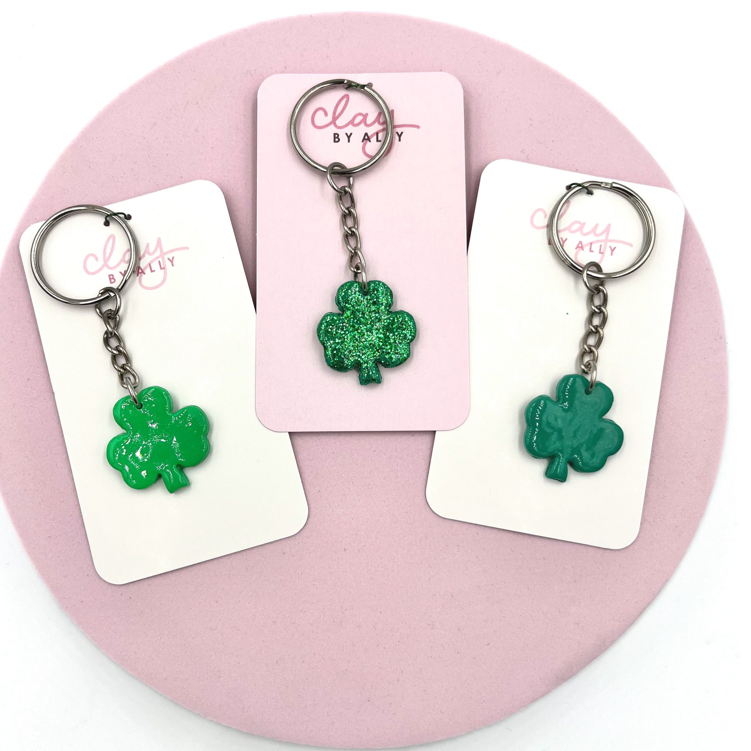 Shamrock keychains