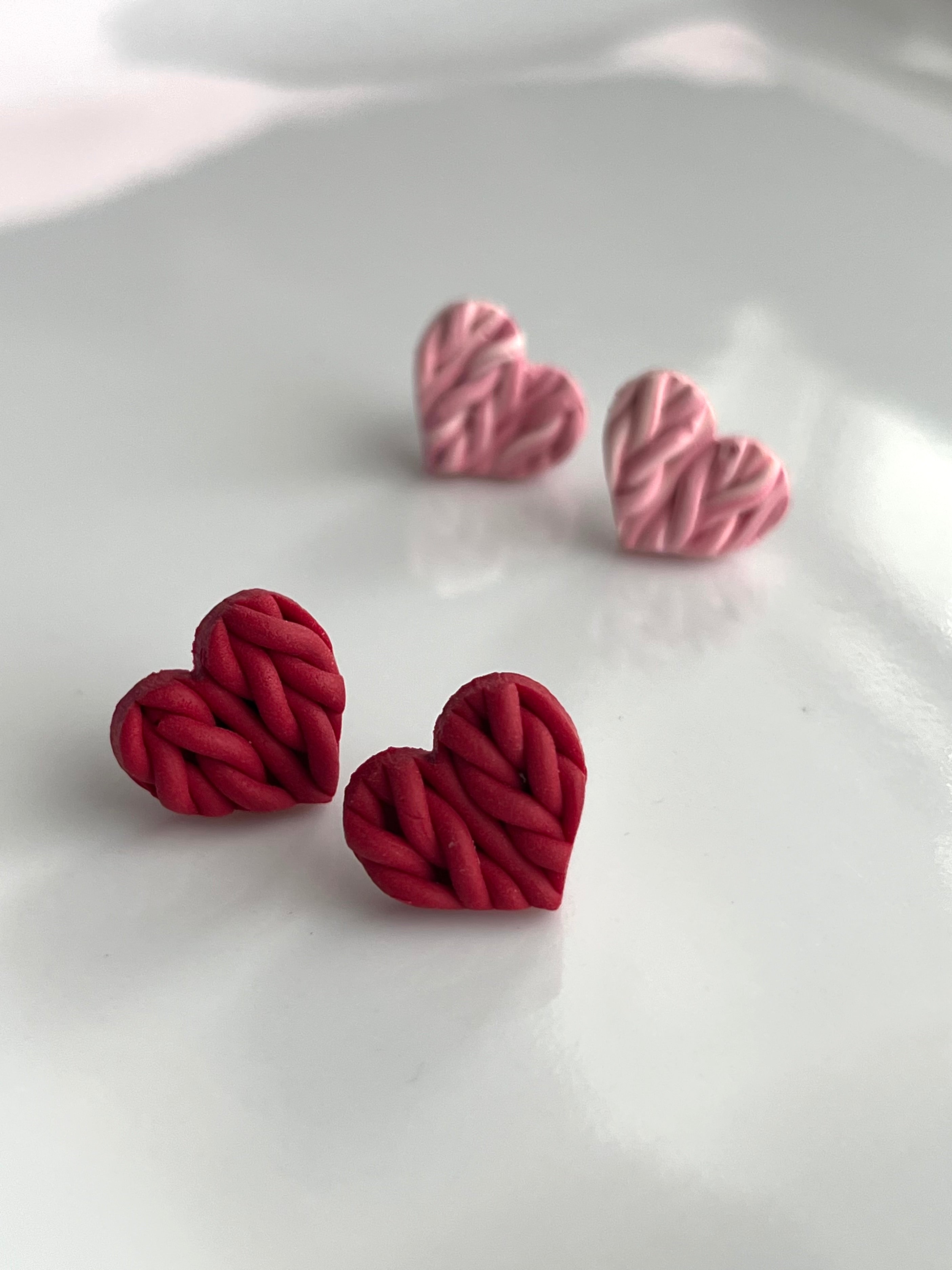 Knitted Hearts