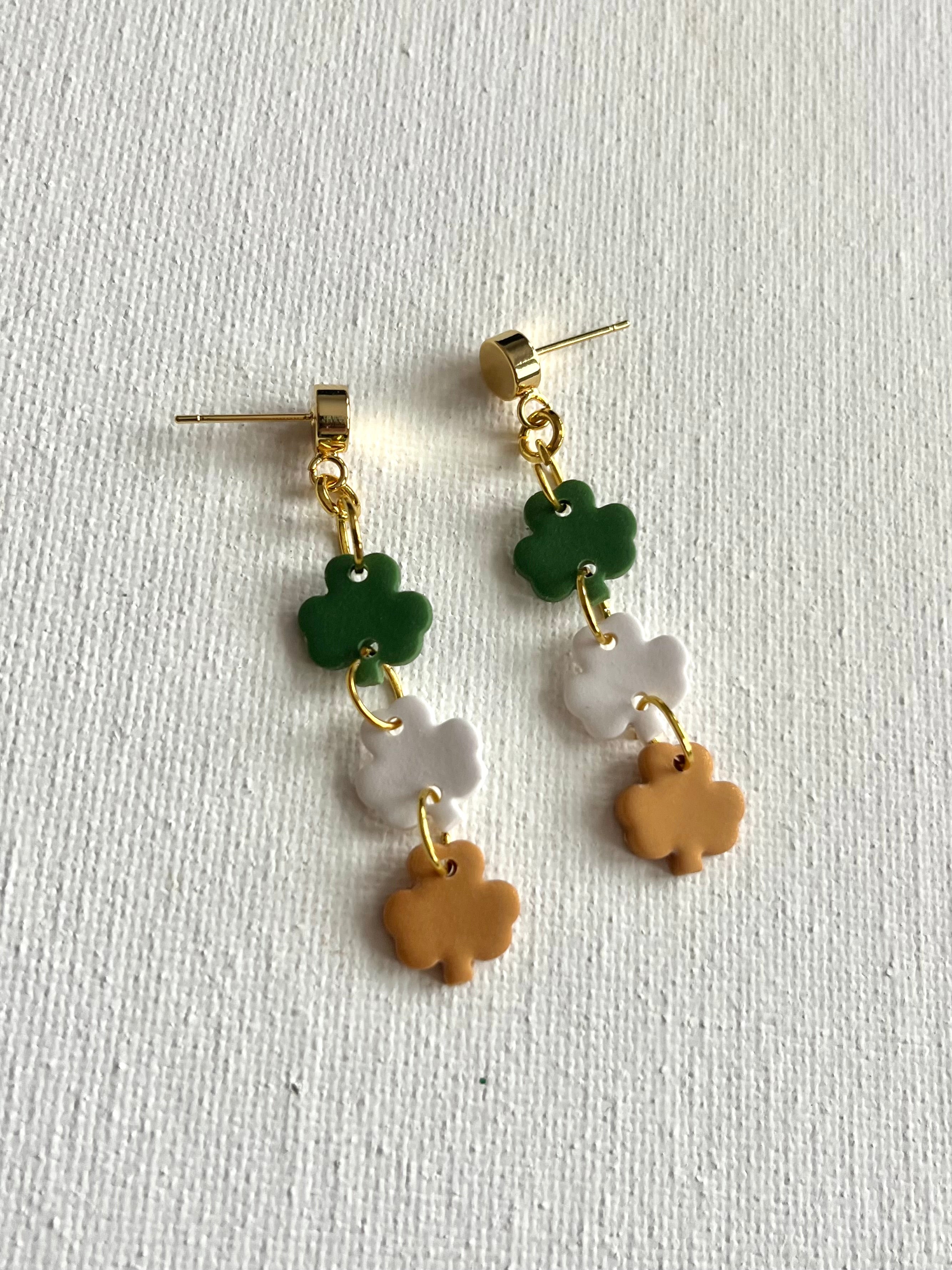 Irish stacked shamrocks