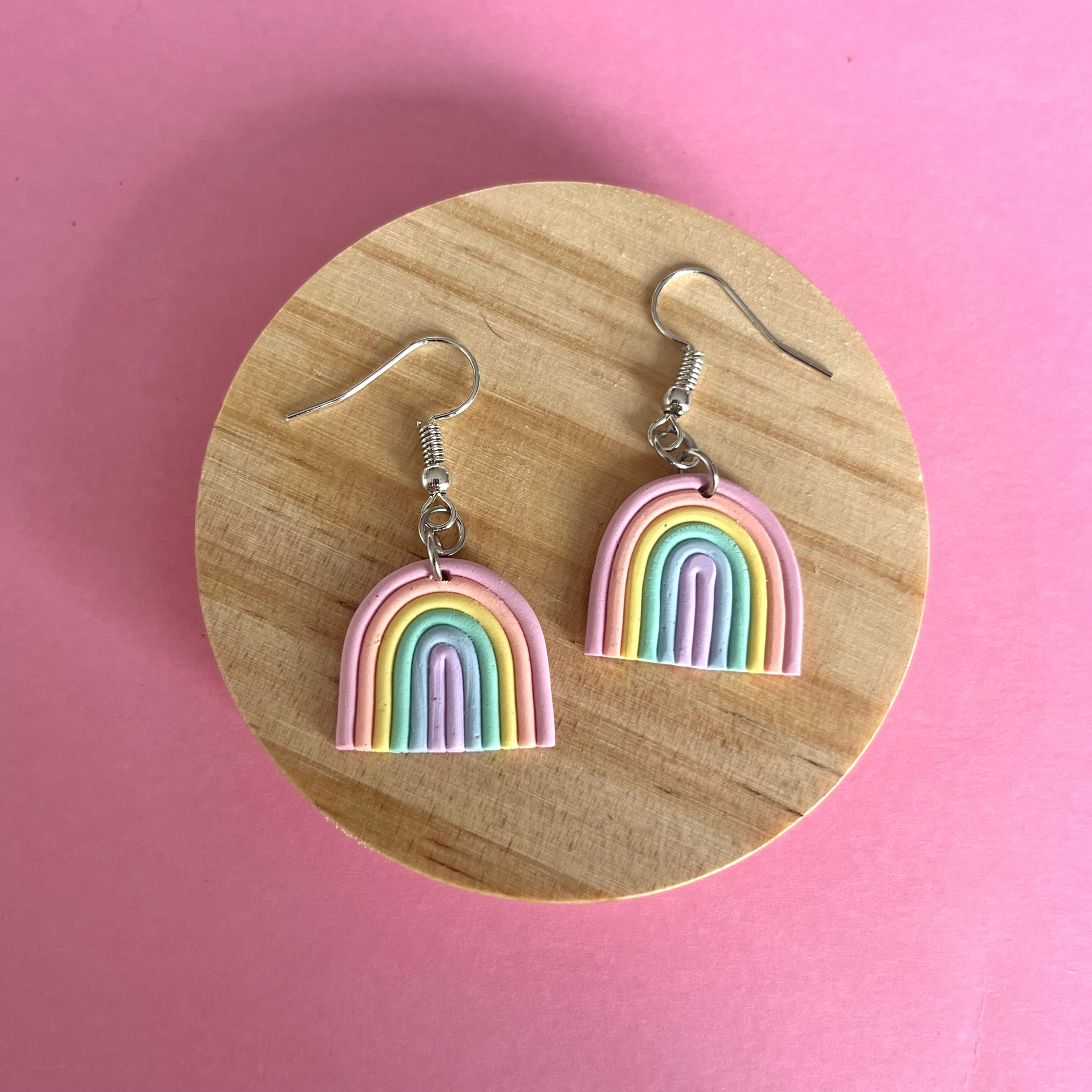 Pastel Rainbow Dangles