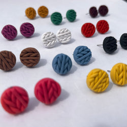 Knitted Studs