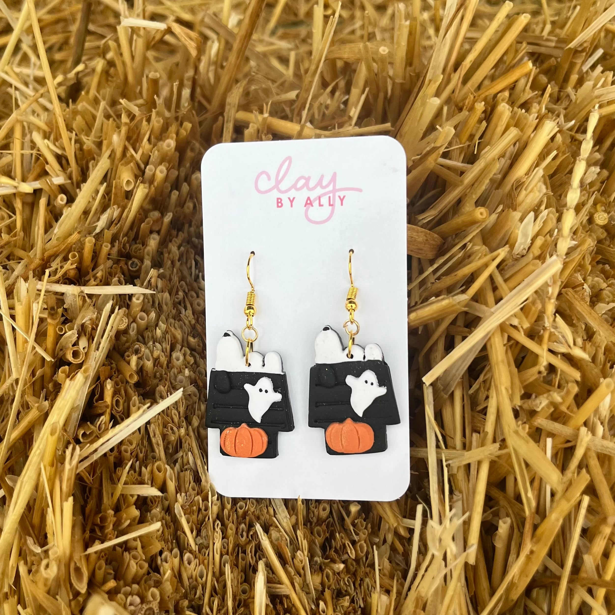 Halloween doghouse dangles