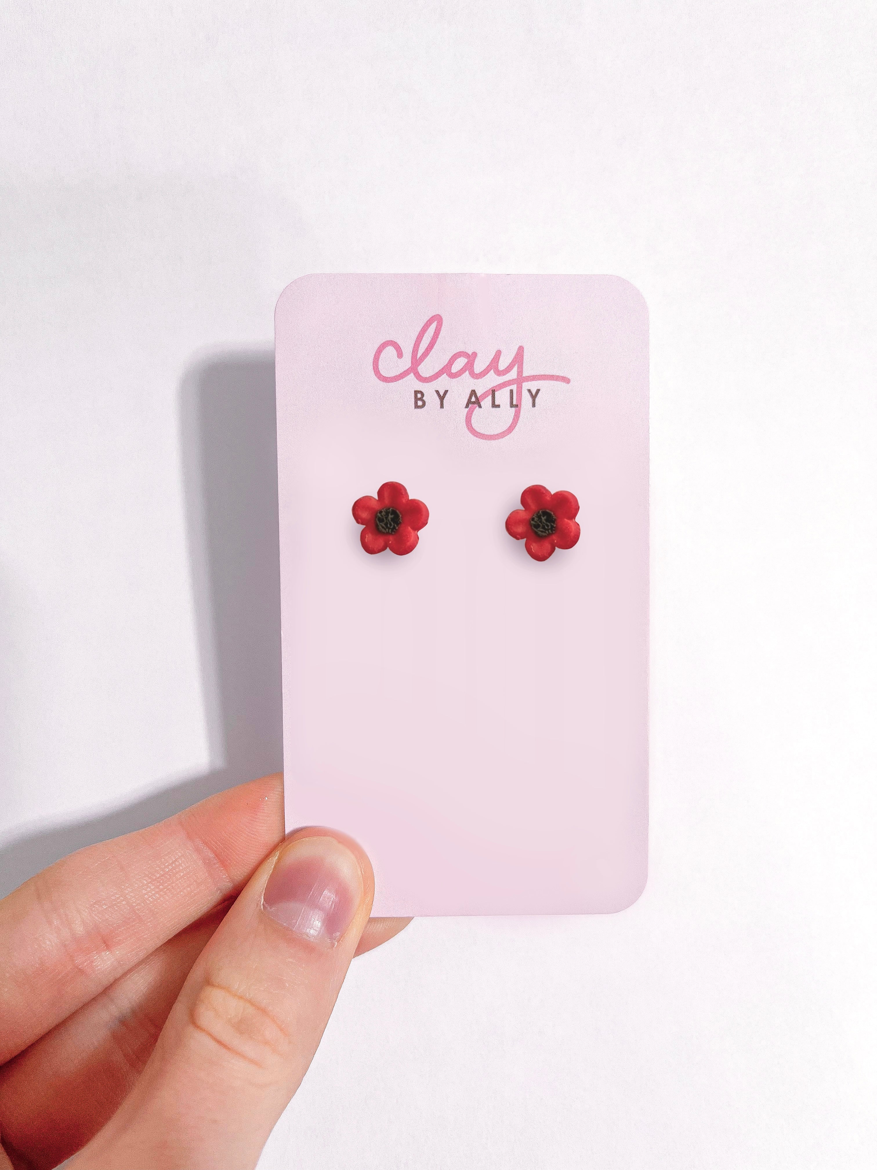 Poppy studs (Legion Fundraiser)