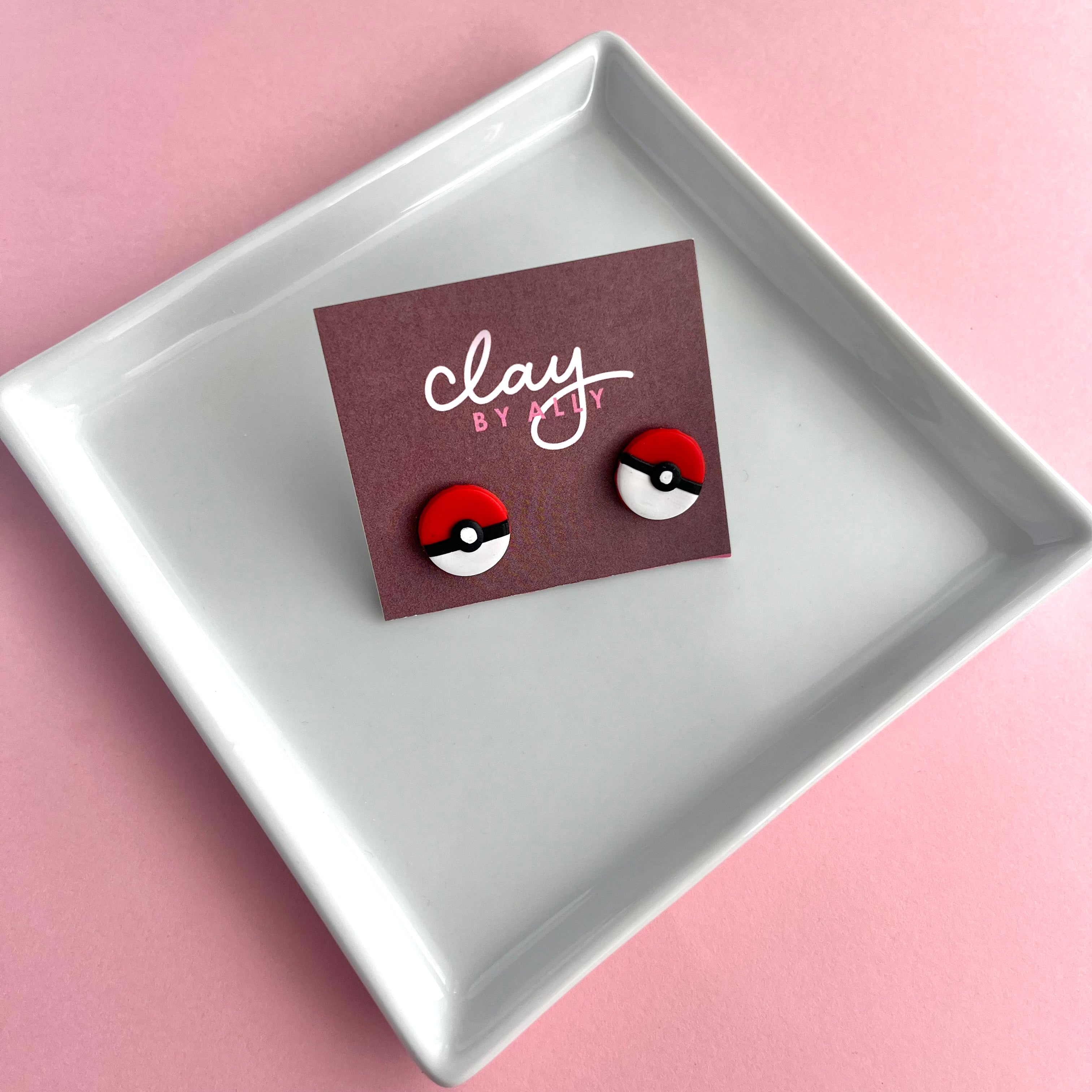 Pokeball Studs