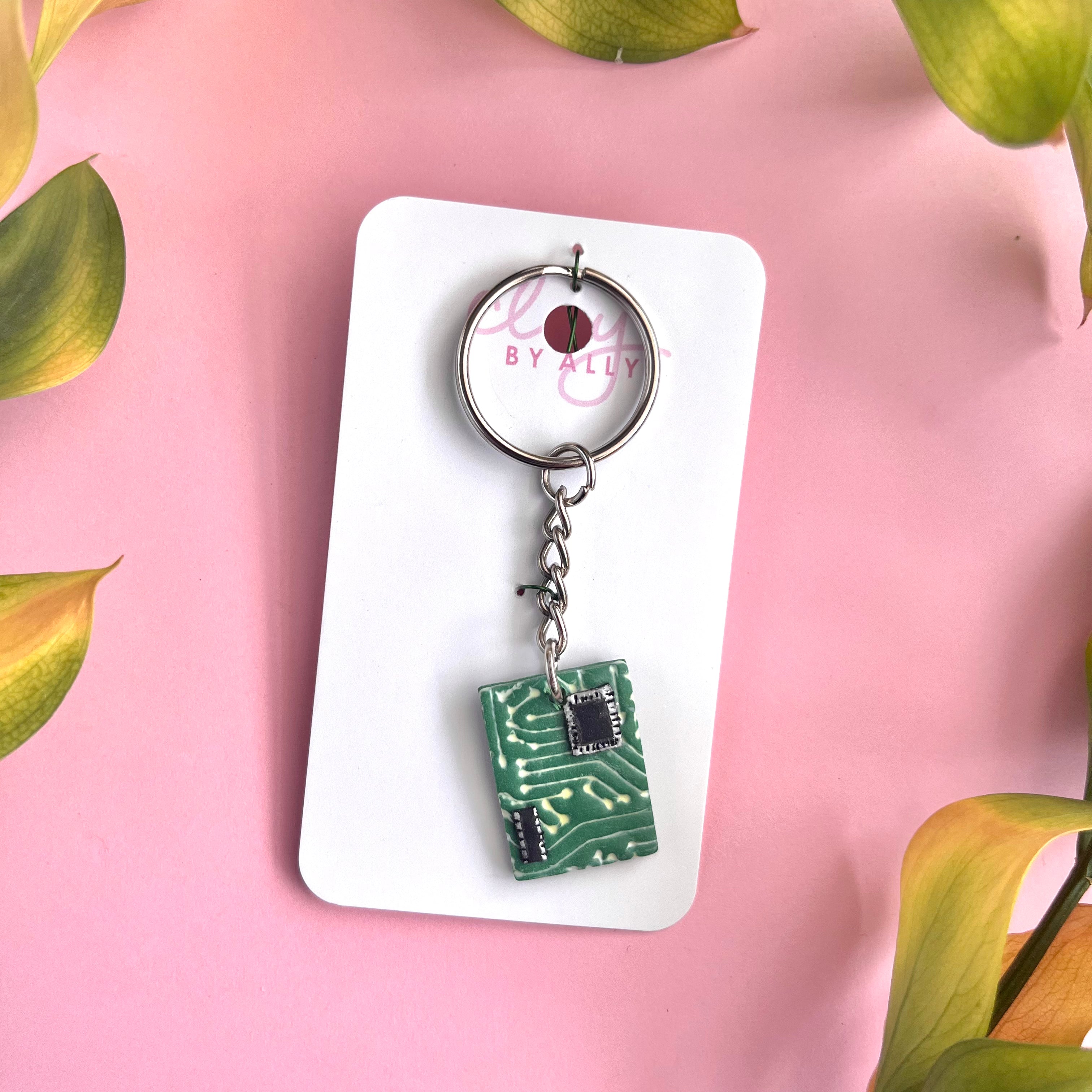 Circuit Board Keychain